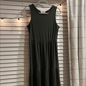 A New Day Olive Green Maxi Dress